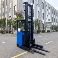 Chariot élévateur électrique 48V à portée de 8m avec caméra de fourche pour la manutention en entrepôt