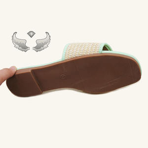 Sandalias planas antideslizantes y duraderas de verano de moda de alta calidad para mujeres y damas-Venta al por mayor para sandalias de mujer - Product Image 6