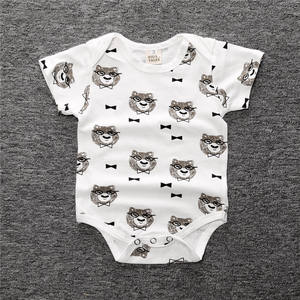 Fabricantes de Productos para Bebés, Ropa de Algodón para Bebés, Ropa Unisex, Mameluco con Lindo Estampado - Product Image 3