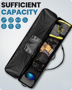 Funda Protectora Ajustable de Neopreno para Tabla de Snowboard, con Correa para el Hombro, para Viajes al Aire Libre - Product Image 4