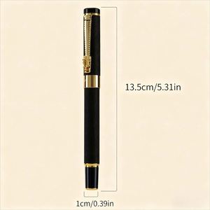 Hot Selling High End Men's Writing Pens Custom Metal Fountain Pen Luxury With Logo for Corporate Gifts and <b>Presents</b> - Product Image 3