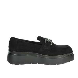 Cinzia <b>Soft</b> Women's Moccasin CI2018S Black Platform Loafer - Product Image 3