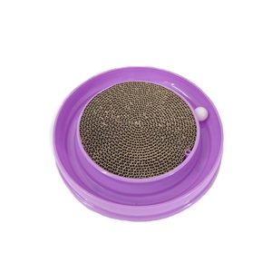 Juguete Rascador para Gatos Moderno y de Lujo, Bola Giratoria Interactiva, Diseño Corrugado Ecológico, Rascador Sostenible para Gatos, 36x36x5cm - Product Image 5