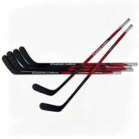 Bâton de hockey sur glace pour enfants en fibre de carbone T700 T800, léger, fin, ergonomique, haute résistance, matériaux mixtes, gauche/droite
