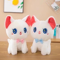 Hot New Style 8-Inch Stitch Peluche Poupée Jouet Mignon Rose Bleu Poupée En Peluche avec Broderie et Logo D'impression pour Enfants Griffe Machine