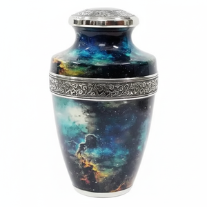 Urnas de cremación para adultos de latón hechas a mano, nuevo diseño, estilo americano, moderno, funerario, urnas conmemorativas para cenizas - Product Image 1