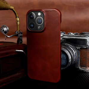 Custodia in vera pelle per <span class=keywords><strong>iPhone</strong></span> 15 <span class=keywords><strong>11</strong></span> 12 13 14 Pro Max custodia in pelle di lusso - Product Image 5