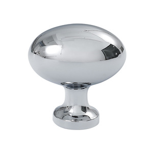 Gorgeous New Bright Chrome <b>Copper</b> Single-Hole Cabinet Handle for Drawer & Cabinet Modern Europe Simple Design Easy Installation - Product Image 6