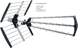 <span class=keywords><strong>Antenne</strong></span> TV extérieure Xinxidi HDTV TRIPLE HD-204Z ATSC DVBT/<span class=keywords><strong>T2</strong></span> ISDB-T - Product Image 3