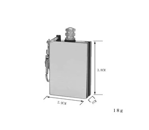 <span class=keywords><strong>Briquet</strong></span> à essence pour l'extérieur en acier inoxydable métal personnalisé argenté allume-<span class=keywords><strong>briquet</strong></span> kérosène - Product Image 6