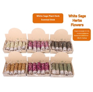 Venta al por mayor de madera sagrada de salvia blanca de California, aroma ahumado para yoga, fisioterapia, meditación, gran oferta transfronteriza para el Día de la madre - Product Image 1