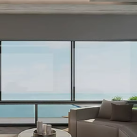 Ventana Corredera de Vidrio con Diseño Deslizante Resistente, Adecuada para Apartamentos, Vidrio Insonorizado
