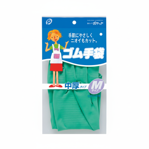 Gants de ménage en caoutchouc de poids moyen taille M - Product Image 1