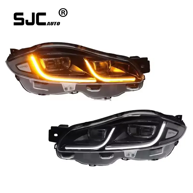 SJC High Quality Auto part LED Front Headlights Assemblyfor Jaguar XJL XJ XF XE Headlights 2011-2018 Daytime Running Headlamps