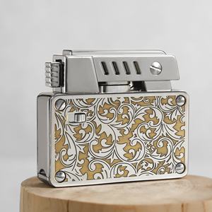 Encendedor de Queroseno CHIEF, Compacto, Vintage, de Cobre Puro, con Logotipo Personalizado, Recargable, de Metal, para Regalos Empresariales - Product Image 3