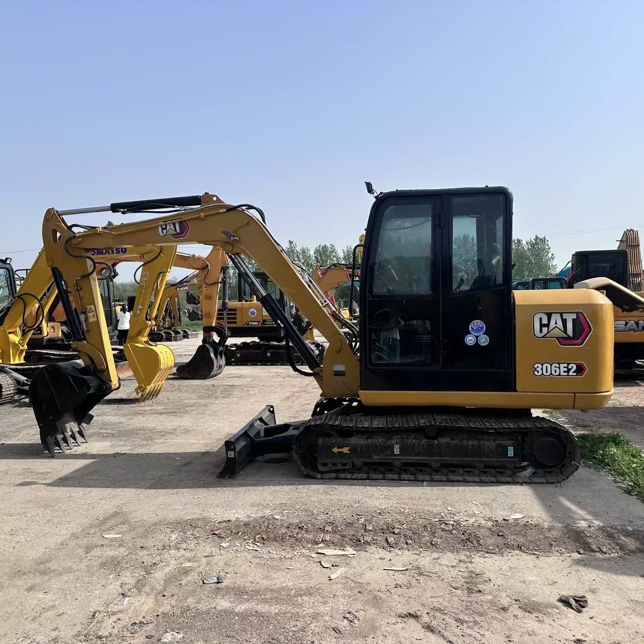 Эксклюзивная строительная техника, Подержанные экскаваторы Cat306E