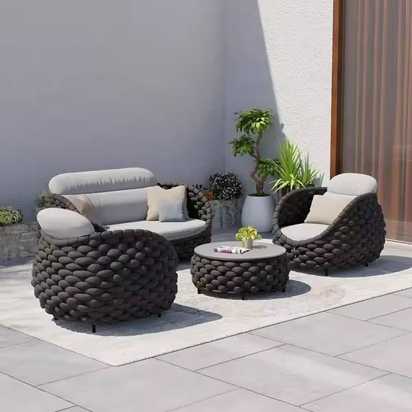 Garden Furniture Sofa SetEurope And The United States Hot List Top Five Star Hotel Dedicated Outdoor Waterproof Furniture