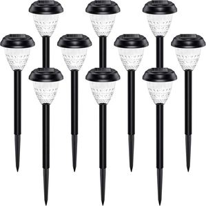 Lámpara Solar de Jardín Popular con LED Blanco Cálido, Resistente al Agua IP44, 8-10 Horas de Iluminación para Decoración de Patios y Parques al Aire Libre - Product Image 2
