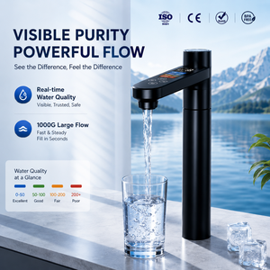 Sistema di Osmosi Inversa a 5 Stadi, Impianto di Filtrazione <span class=keywords><strong>Acqua</strong></span> per Tutta la Casa, <span class=keywords><strong>Depuratore</strong></span> d'<span class=keywords><strong>Acqua</strong></span> RO, <span class=keywords><strong>Rubinetto</strong></span> Intelligente da Cucina per Casa - Product Image 4