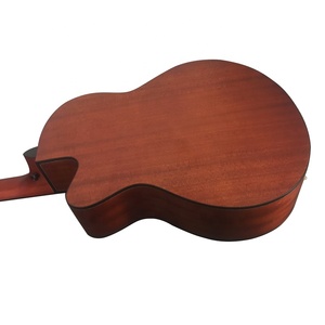 Guitare acoustique électrique 40 pouces, avec corps solide, en acier, livraison gratuite, OEM, ODM Aiersi, vente en gros - Product Image 3
