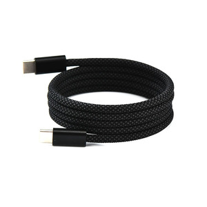 Magic Rope Magnetic USB Type-C 3A Fast <strong>Charging</strong> Data Cable Self Winding <strong>Lead</strong> - Product Image 2