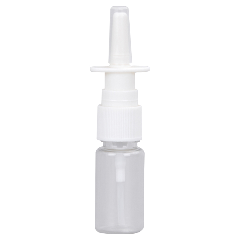 10ml PET Plastic Empty Transparent Aliquot Direct Spray Nasal Cavity Cleaning Bottle For Saline Water Wash