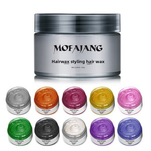 Encuentra un producto similar: Cera mágica lavable para el cabello con cera de abejas y ingredientes naturales, tinte temporal multicolor para modelar el cabello. - Product Image 1