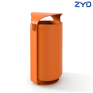 Outdoor Street/School/Office/Apartment Customizable Metal <strong>Trash</strong> <strong>Can</strong> Waste Bins <strong>Trash</strong> Bin <strong>Trash</strong> <strong>Cans</strong> Kitchen Accessories - Product Image 4