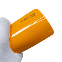 Film de protection de carrosserie de voiture KOOPPF Mclaren Orange TPU, résistant aux UV, brillant, auto-réparateur, changement de couleur, épaisseur 7,5 mil