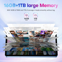 Tablet PC Edukasi Custom Price Pad 9 Pro 16GB+1TB Resolusi Tinggi MTK Layar Ultra HD 11 Inci Android 15 Tidak Terkunci
