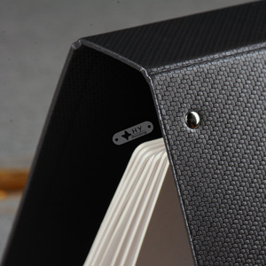 Tùy Chỉnh 2/3/4 Vòng Giấy Binder Fancy Giấy Tập Tin Thư Mục Với Slipcase - Product Image 5