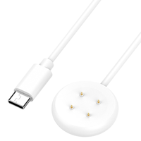 Accessoires pour montre connectée Pixel Watch 2 3, chargeur pour Google Pixel Watch 2 3, câble de charge rapide magnétique USB C noir