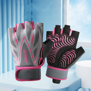 2025 Wholesale Workout Sports Bodybuilding <b>Training</b> Custom Logo Cycling Gym <b>Weight</b> Lifting <b>Gloves</b> Half Finger Fitness Men - Product Image 2