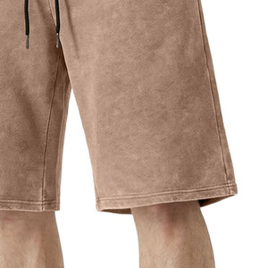 Shorts Transpirables de Estilo Único con Cintura Elástica y Bolsillos Laterales, Secado Rápido, el Mejor Diseño, Shorts con Lavado Ácido - Product Image 5