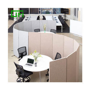 Poste de travail discrète, meubles de bureau, écrans pliants mobiles, séparateur de séparation modeste - Product Image 1