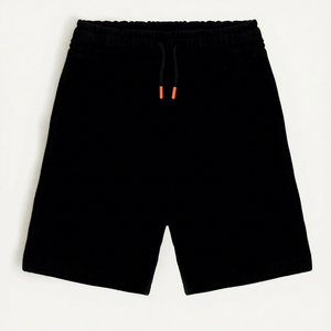Wholesale Men's Casual High Street Style 100% Cotton Eco-Friendly Windproof Quick Dry Breathable Summer Jogging Shorts Front - Product Image 1