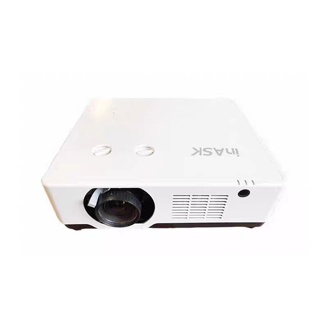 InASK INTELVLU729 Laser Engineering Projector with 3D Built-In 1080P Resolution 7200 Lumens Portable for Business & Education