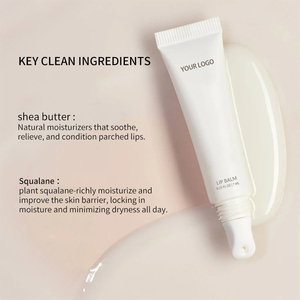 Großhandel natürliche Lippen behandlung Private Label Keramik Applikator Anpassen Feuchtigkeit spendende Bio Vegan Chaps tick Lippen balsam (neu) - Product Image 5