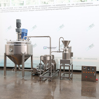 Machine automatique de fabrication de sauce ketchup, mayonnaise, ligne de transformation de confiture, maquina de produccion de mayonesa
