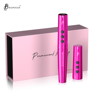 Nieuwe Draadloze Permanente Makeup Permanente Machine Met 2 Batterijen Lip Wenkbrauw Tattoo Ombre Poeder Wenkbrauwen Microblading Machine
