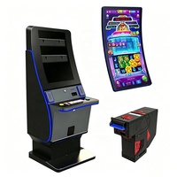 Máquina de Juegos Híbrida (OEM/ODM) con Monitor Curvo Vertical de 43 Pulgadas, Metálica, en Inglés, para Clubes Sociales y Arcades de Adultos en EE. UU.