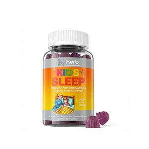 Gummies de sommeil bio véganes à marque privée OEM/ODM pour enfants, sans sucre, pour un sommeil profond et réparateur, avec mélatonine - Product Image 1
