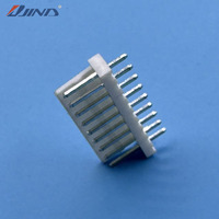 250-9A 2,5mm 9-Pin IP67 Wire-to-Board Steckverbinder, vertikal, gerade, männlich, 3A 250V Nennstrom, PCB-Stecker