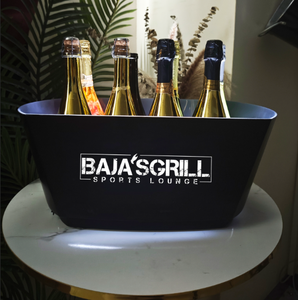 دلو ثلج بلاستيكي LED مخصص بشعار مميز، سعة 16 لتر، محمول للحفلات الليلية واستخدام البيرة - Product Image 5