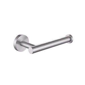 Wholesale Modern Wall-Mounted Bathroom <b>Set</b> with Self-Adhesive Stainless Steel Toilet Paper Holder and Roll Paper Rack - Product Image 4