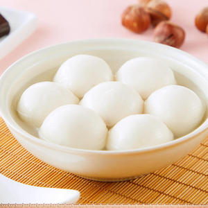 Venta al por Mayor de Tangyuan Rellenos de Chocolate, Bolas de Arroz Glutinoso Congeladas, Postre Tradicional Chino - Product Image 2