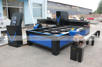 Machine de découpe plasma cnc, tuyaux de haute précision 1530mm avec routeur rotatif pour tubes et feuille métallique