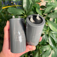 Condensateur de démarrage en film de polypropylène et feuille d'aluminium HaoYe CD60 250V 500UF pour climatiseurs et réfrigérateurs
