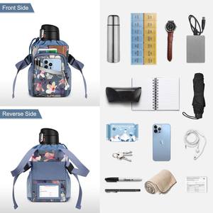 Échantillon gratuit : Sac de transport pour béquilles, pochette de rangement pour canne, accessoires médicaux pour béquilles sous les bras pour jambe cassée - Product Image 2