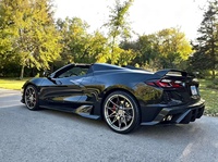 High Quality AD Style Carbon Fiber Side Skirts Panel with 100% Fitment for Corvette C8 Aero Upgrade Kits